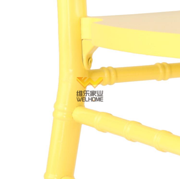 Yellow solid wood chiavari chair folding chairs tiffany chairs for wedding/event